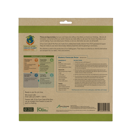 Paper Cake and Pie Pans