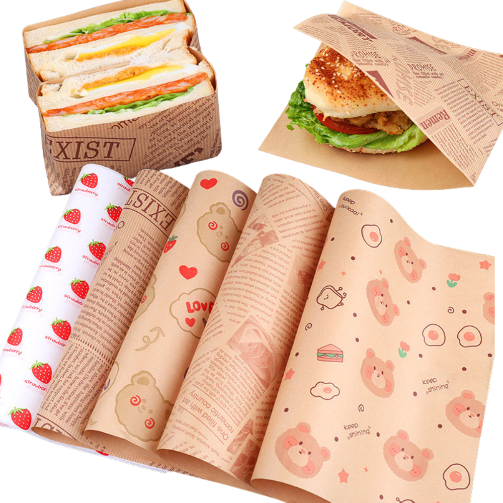 Square baking paper – Grace material