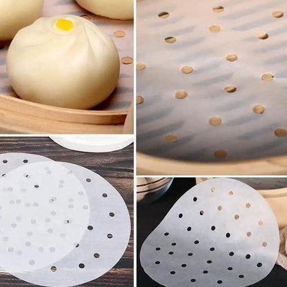 Circle 8/10inch Round Steamer Paper