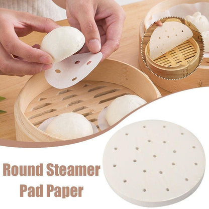 Circle 8/10inch Round Steamer Paper