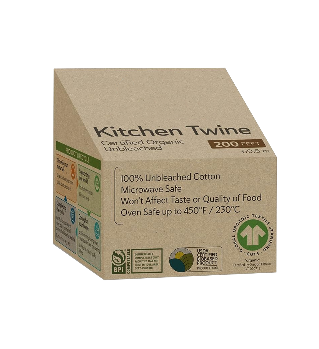 Certified Organic Unbleached Kitchen Twine