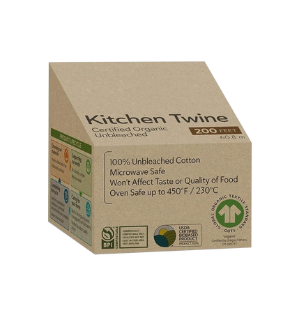 Certified Organic Unbleached Kitchen Twine